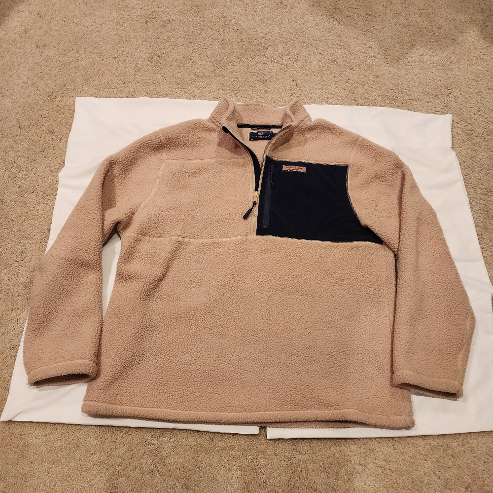 Vineyard Vines - Stillwater Sherpa 1/2 zip